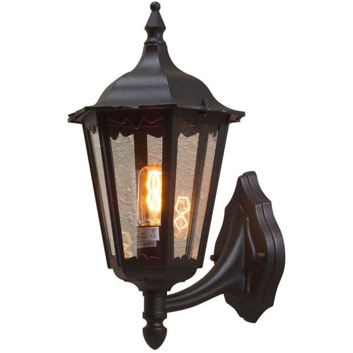 Konstsmide Firenze 7213-750 wandlamp opwaarts zwart
