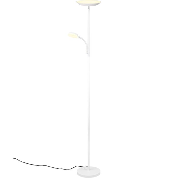 Reality Specter R47842131 witte uplighter met leeslamp