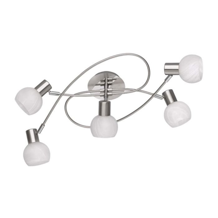 Trio Antibes R60175007 plafonnière nikkel