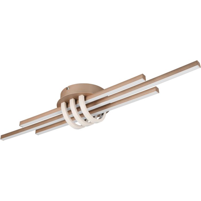 Reality Cinto R67873165 koffiebruine plafondlamp