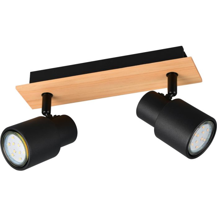 Casalum Pierre R81982032 zwarte spot met hout