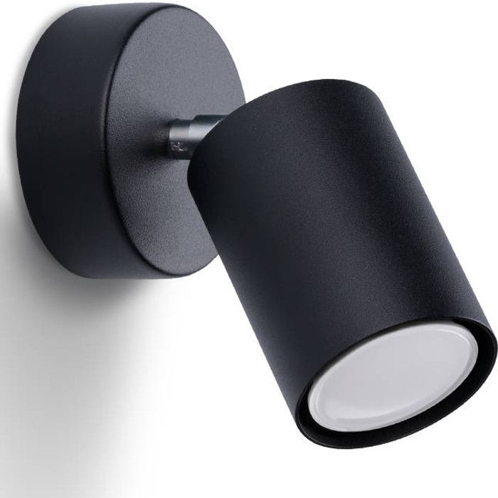 Spot Lemmi SL.1126 mat zwart metalen spot