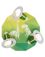 Elobra Dinos 139691 groene spot kinderkamer