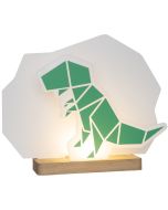 Elobra Dinos 139929 groene tafellamp kinderkamer
