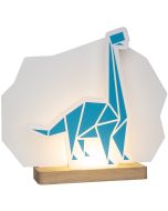Elobra Dinos 139943 blauwe tafellamp kinderkamer