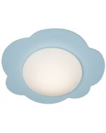 Elobra Wolk 139981 blauwe plafondlamp