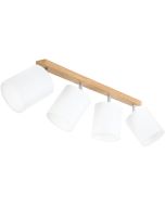 Britop Aprillia 56744474 eikenhouten spot met witte kappen