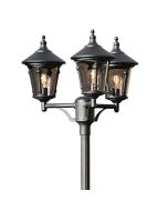 Konstsmide Virgo 573-750 lantaarn zwart