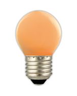 P45 E27 LED kogel 1w (15w) oranje