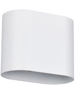 Trio Alani 266100131 wit ovale updown wandlamp van metaal