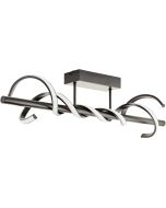 Brilliant Amalie G99816/06 zwarte design plafondlamp