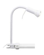 Brilliant Flex 24705T05 witte klemlamp voor een R50 reflector lamp met flexibele hals