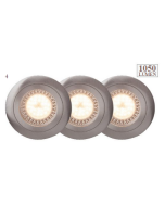 Brilliant Easy Clip G94654/13 inbouwspotset staal