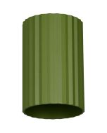 Trio Imaria 264300115 groen geribbelde cilindervormige updown wandlamp