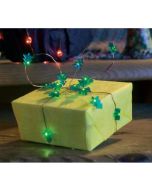 Konstsmide lichtsnoer 20 groene LED boompjes op batterij 1268-900