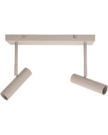 Freelight Undici PL3721C creme kleurige spot met spots met een diameter van 4cm voor GU10 35mm lampen.