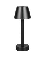 Reality Vidal R54991132 zwart oplaadbaar tafellampje voor buiten