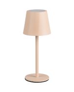 Reality Diaz R55961166 zand kleurige oplaadbare tafellamp voor buiten met licht venster naar boven en beneden