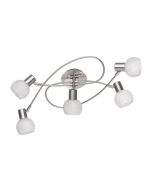 Trio Antibes R60175007 plafonnière nikkel