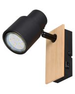 Casalum Pierre R81981732 zwarte spot met hout