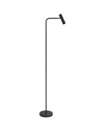 Freelight Undici S3701Z zwarte vloerlamp met 4cm spot voor 35mm GU10 lampen
