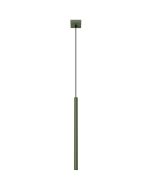 Sollux Pastelo SL.1518 olijf groene buisvormige hanglamp