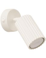 Sollux Karbon SL.1598 beige geribbelde wandspot