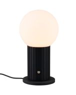 Batterijlamp Tauris zwart 22cm