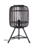 Brilliant Woodrow 93775/76 zwarte tripod met zwarte bamboe kap