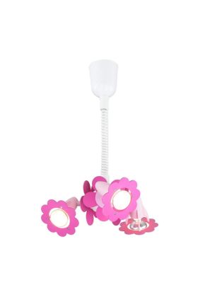Hanglamp Bloem roze