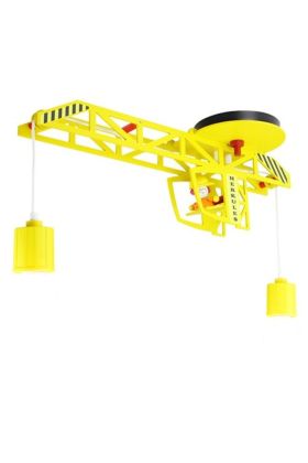 Hanglamp Hercules geel 60cm