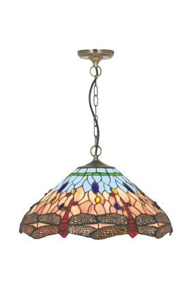 Searchlight Dragonfly 1283-16 tiffany hanglamp
