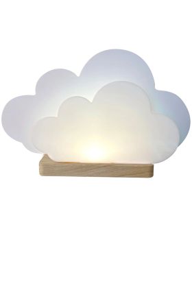 Elobra Wolk 139219 witte kinder tafellamp