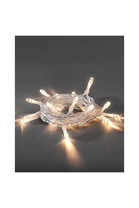 Konstsmide lichtsnoer 30 warm witte LEDs op batterij 1469-103