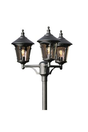 Konstsmide Virgo 573-750 lantaarn zwart