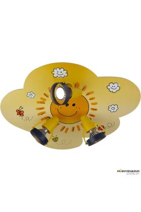 Niermann Sunny 620 plafondlamp geel