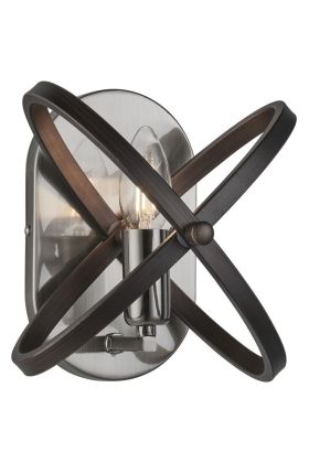 Searchlight Hoopla 8241PW wandlamp in kasteel stijl
