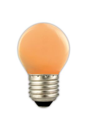 P45 E27 LED kogel 1w (15w) oranje