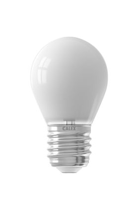 1101004800 8712879152835 Calex Kogel P45 Softline Straight filament 220-240V 4.5W 470lm 2700K E27 Dimbaar met LED dimmer
