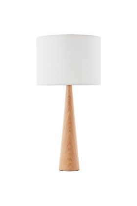 Tafellamp Kirou hout 51cm