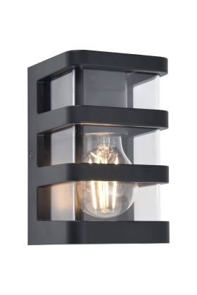 Wandlamp Dalton zwart 17cm