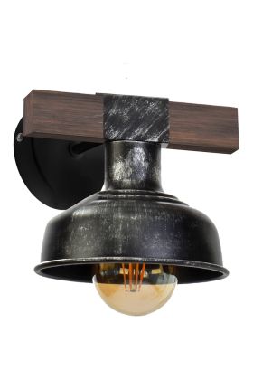 Wandlamp Faro zwart