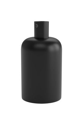 940400 Calex lamphouder E27 aluminium 40mm mat zwart, alu kabel klem, max.250V-60W