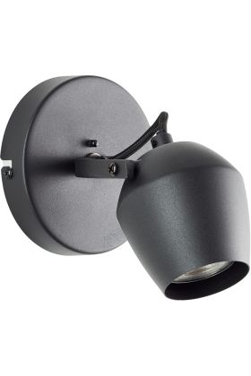 Brilliant Vertino G06710/86 zwart metalen spot