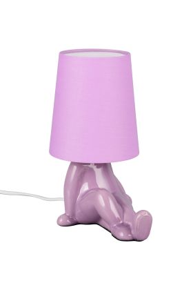 Tafellamp Huma lila 25cm