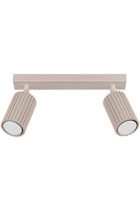 Sollux Karbon SL.1561 goudkleurig geribbelde spot