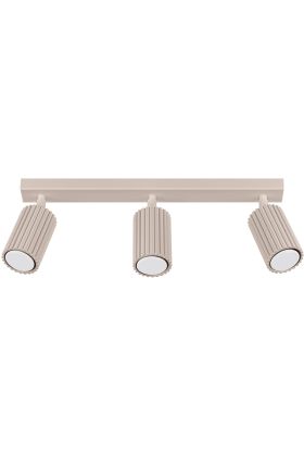 Sollux Karbon SL.1562 goudkleurig geribbelde spot