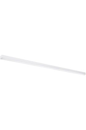 Thoro Pinne TH.236 grijze 200cm brede wandlamp met opalen diffuser