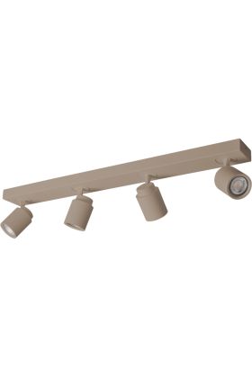 Freelight Razza PL1541C cremekleurige langwerpige spot met vier spotjes