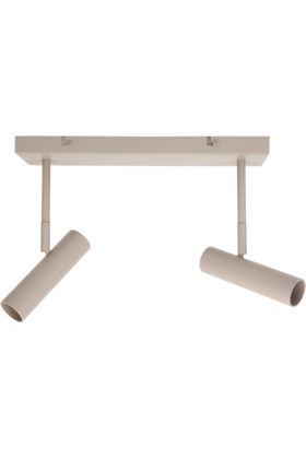 Freelight Undici PL3721C creme kleurige spot met spots met een diameter van 4cm voor GU10 35mm lampen.